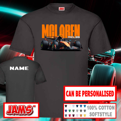 Formel 1 McLaren personalisiertes T-Shirt - Kinder & Erwachsene