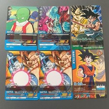 Dragon Ball Z Data Carddass 6 Card Lot Trading Cards Japanese Collectible 13 