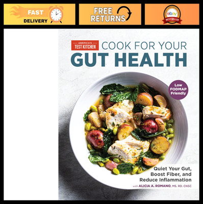 Gut Health Cookbook: Boost Fiber, Reduce Inflammation & Improve Digestion