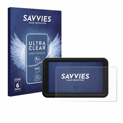 6x Folie für Atomos Shinobi 2 Schutzfolie Displayschutz Display Schutz Klar