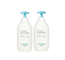 2 X GOONGBE Pri-mmune Shampoo & Bath 350ml from Korea