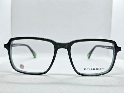 Bellinger Denmark Hawker 340 Green Grey 54-18-148 Eyeglasses Frames