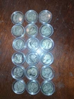 Lot Of 18 Mercury Silver Dimes Various Years Circulated  - mixed grades