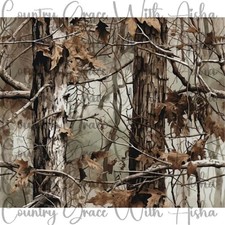 20oz Sublimation Tumbler Wrap Camouflage Camo Transfer Ready To Press