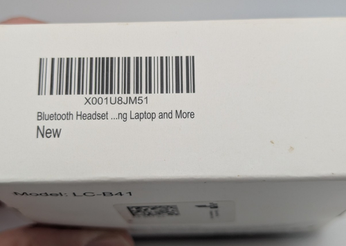 New bee Bluetooth Wireless Handsfree Headset For iPhone Android - Black (LC-B41) - Picture 4 of 7