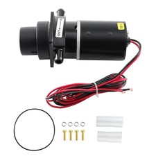 Black Motor Pump Electric Toilets Assembly For RV/Jabsco 37010-series 37041-0010