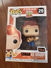 Funko Pop! Conan as Woody #29 'Toy Story' SDCC 2019 Exclusive with Pop Protector