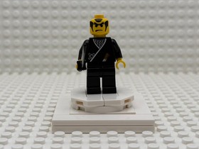 Lego Ninja - Black Minifigure Castle 6093 4805 6045 1185 6088 6083 6089 cas048