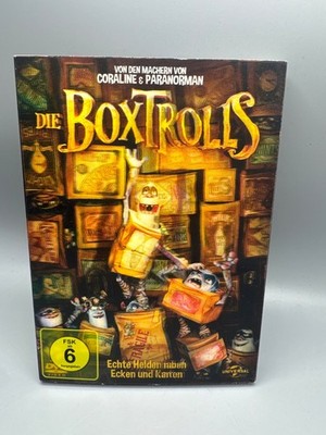 Die Boxtrolls von Graham Annable DVD mit Lenticular Schuber