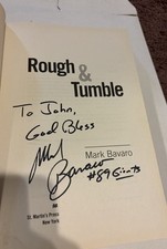 Rough & Tumble signed by Mark Bavaro (2008)