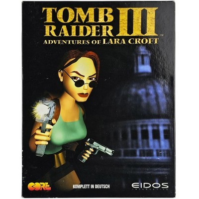 Tomb Raider III Adventures Of Lara Croft BOX PC Spiele OVP Zustand Sehr Gut