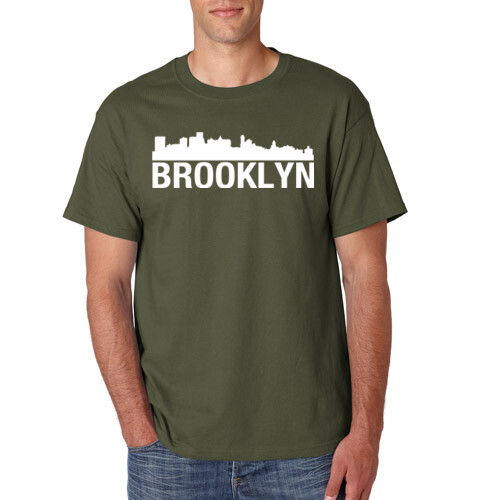 Camiseta BROOKLYN City Skyline Arquitectura Urbana Nueva York Nueva York S-6XL - Imagen 5 de 12