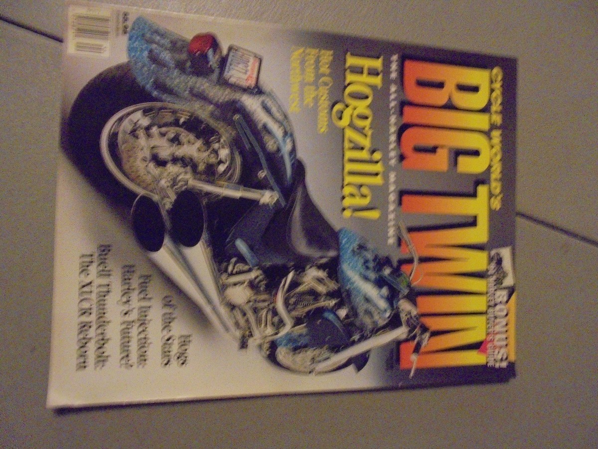WINTER 1994 CYCLE WORLD BIB TWIN MAGAZINE,VOL.1#2 ISSUE HOGZILLA BUELL,XLCR,H-DS | eBay WINTER 1994 CYCLE WORLD BIB TWIN MAGAZINE,VOL.1#2 ISSUE HOGZILLA BUELL,XLCR,H-DS | eBay