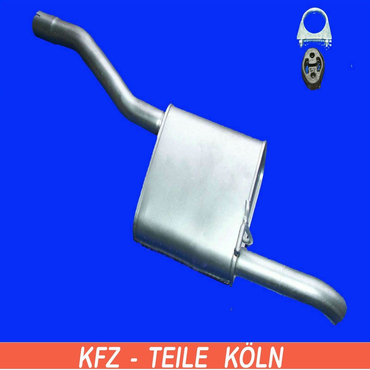 IMASAF ESD Auspuff Endtopf Für Ford FOCUS KOMBI 1.8 Diesel 66-85KW | AUSPUFF