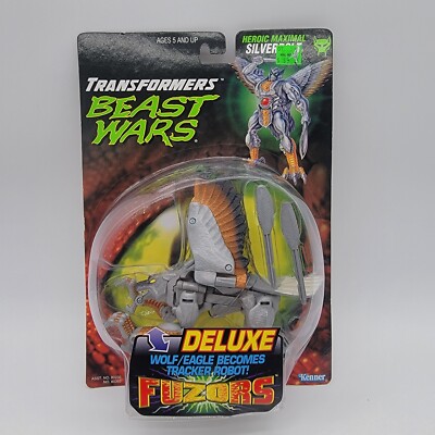 1997 Transformers Beast Wars Deluxe Fuzors - ''SILVERBOLT'' - Factory Sealed 