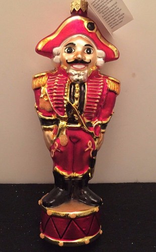 Christopher Radko 1997 SAKS Fifth Avenue LO SCHIACCIANOCI ornamento. #2380/5000 - Foto 1 di 8