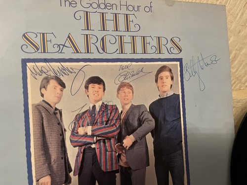 THE SEARCHERS - The Golden Hour of, 12’’ vinyl, GH 541 RARE SIGNED LP - Imagen 4 de 5