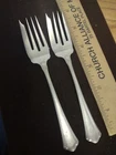 Lot 2 Wallace Washington Sterling Silver Fork 5 5/8"