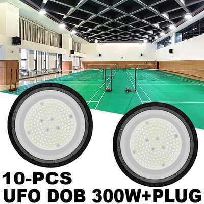screw in LED high bay shop lights 300w Factory Warehouse  Light Fixtures 10Pc