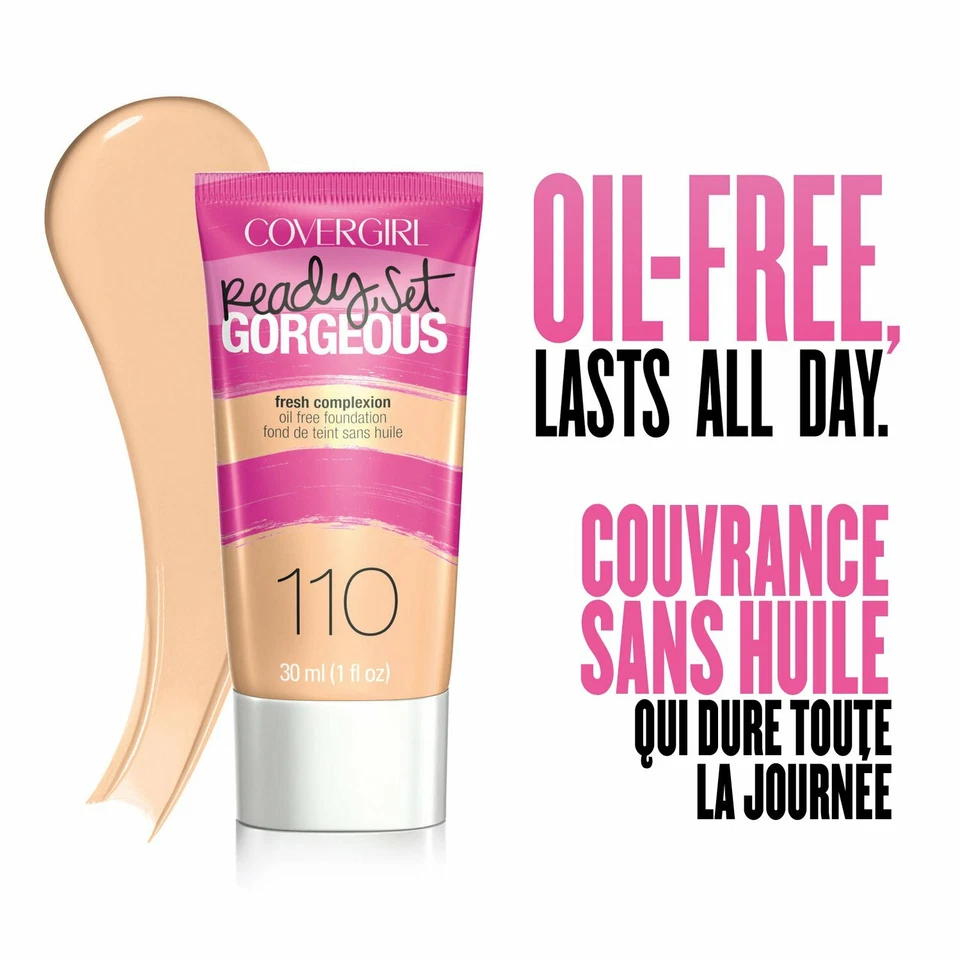 2 PACK COVERGIRL Ready Set Precioso Base Suave Sable 320 1 OZ Foto 3 de 4