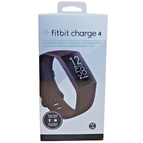 Fitbit Charge 4 FitnessTracker Heart Rate Monitor Small & Large Sealed