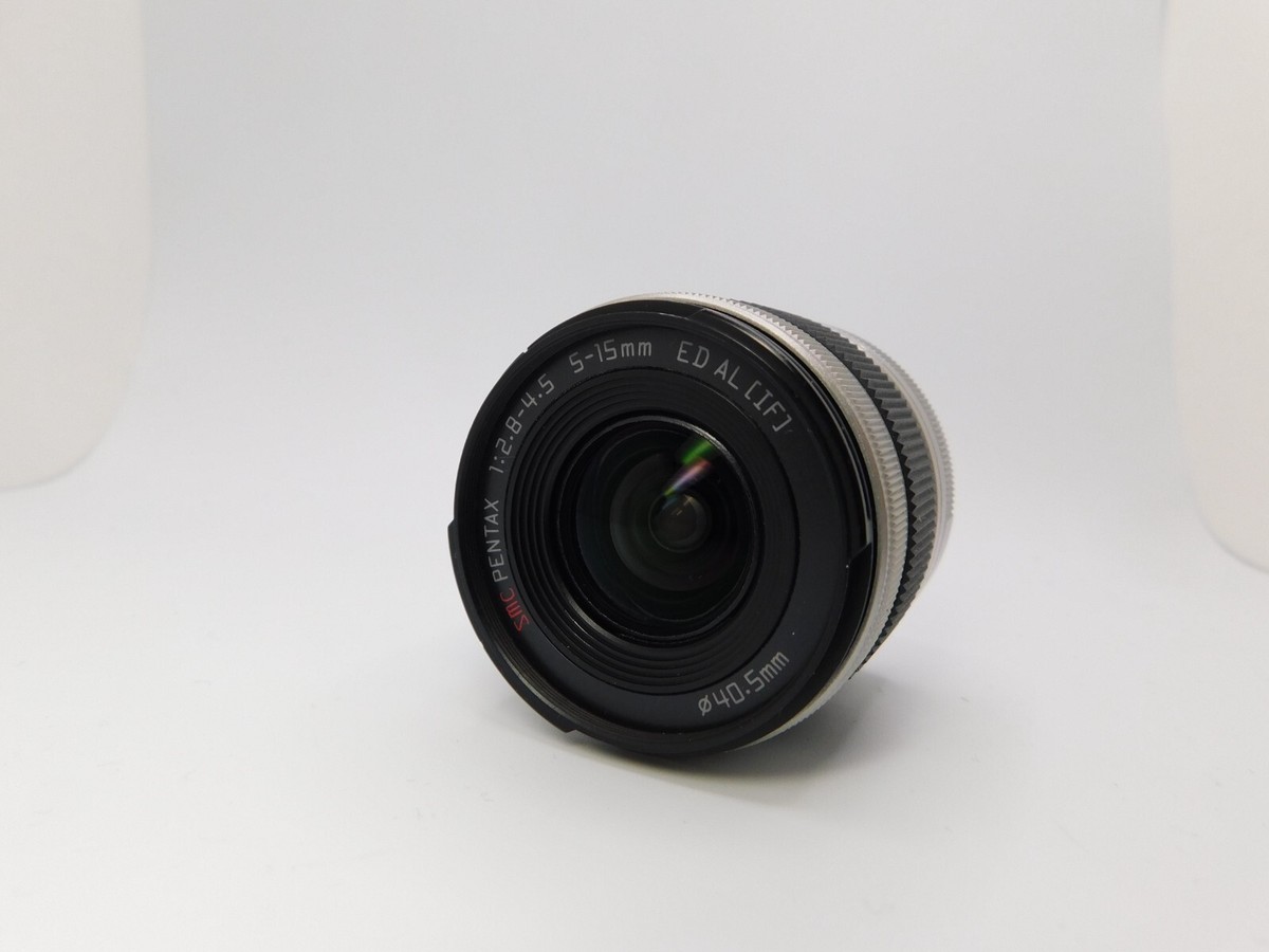PENTAX Q 02 5-15mmレンズ ≪S数714枚≫ #2383771 Pentax Q 02 5-15mm f2.8-4.5 standard zoom small lens silver