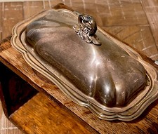 Vintage. Guildcraft Orfèvrerie Beurrier en Argenterie 6232 Ancienne Cuisine