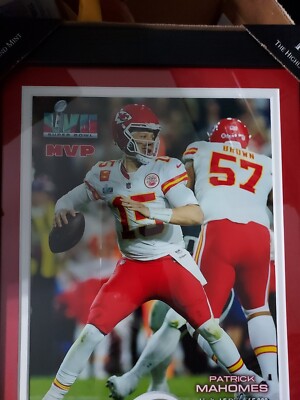 13x16 Patrick Mahomes Super Bowl LVII MVP 11x14 Framed Photo w