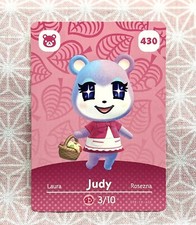 Judy 430 - Authentic Animal Crossing Amiibo Card Series 5
