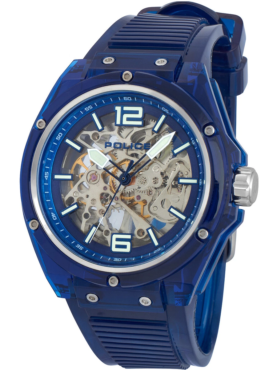 Police translucent best sale watch