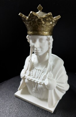 Marie Queen Of Romania Büste 3D Druck Kunststoff Geschenk Deko Schreibtisch Zuhause 