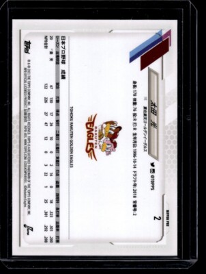 HIKARU サイン入り 2021年12月12日 8枚 2021 TOPPS NPB HIKARU OHTA | eBay