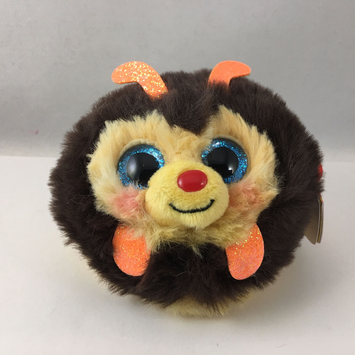 Ty Puffies (Beanie Balls) Plush - ZINGER the Bumble Bee (4 Ty Puffies (Beanie Balls) Plush - ZINGER the Bumble Bee (4
