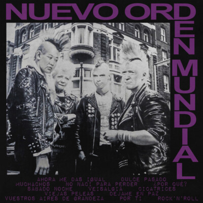 NUEVO ORDEN MUNDIAL - S/T (LP) ltd. 300 black Punk Punkrock Plan B, BC Bombs