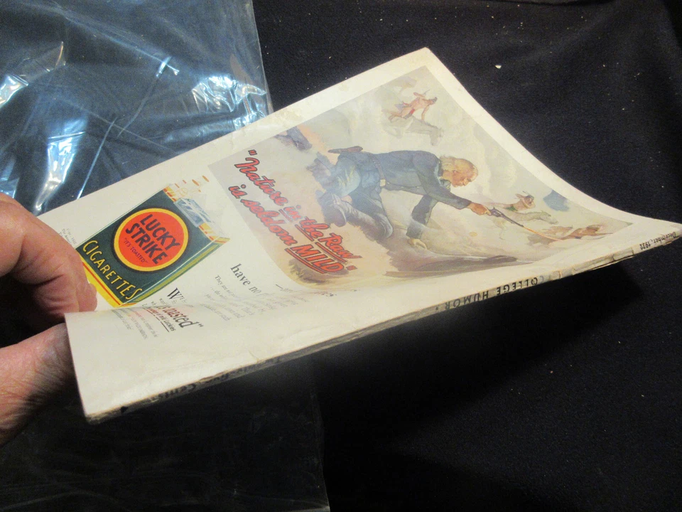 College Humor Magazine Decmber 1932 Avis Mac cover Football Red Grange - Image 4 of 4