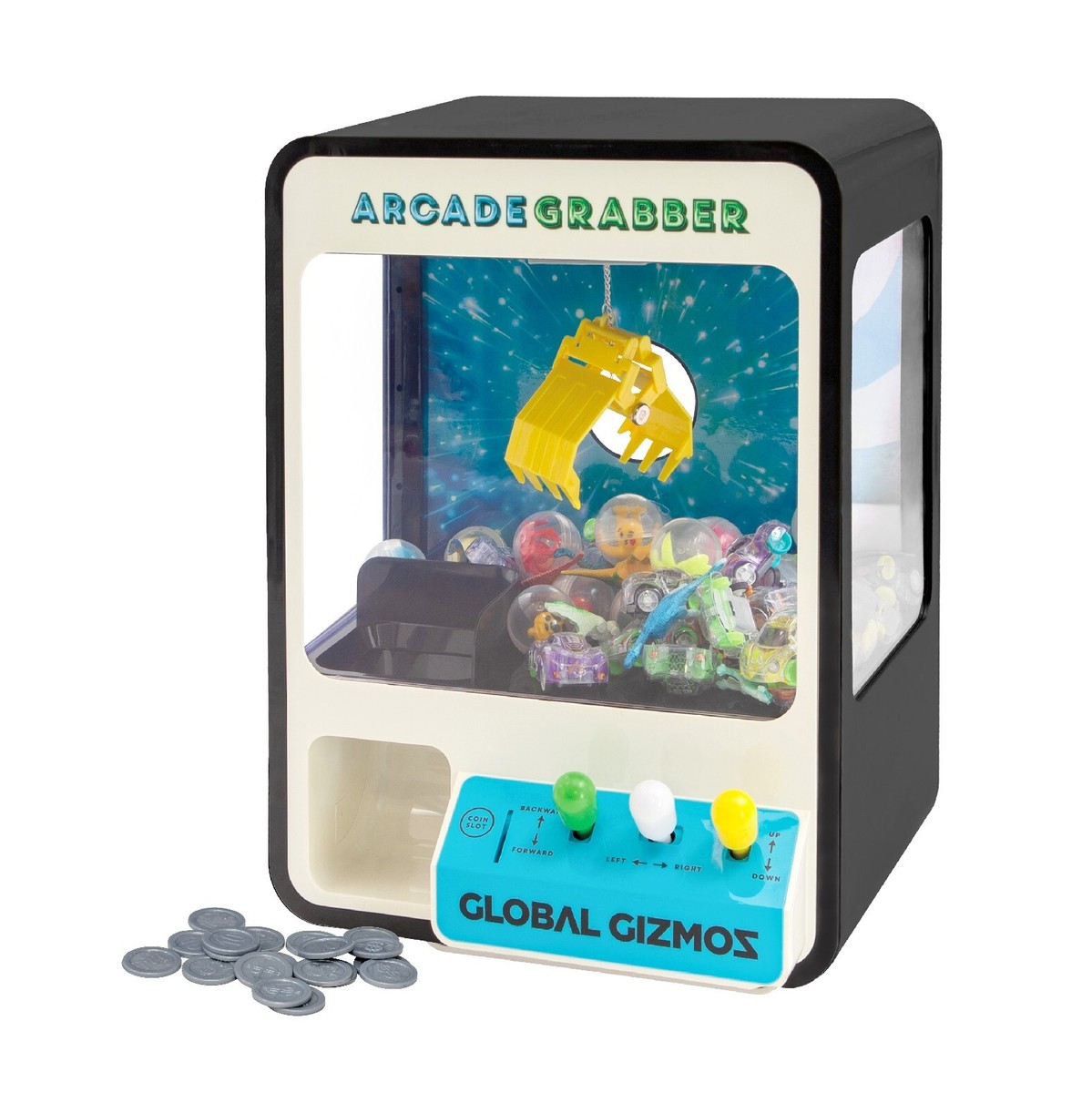 Global Gizmos Arcade Candy Grabber Kids Claw Machine Game