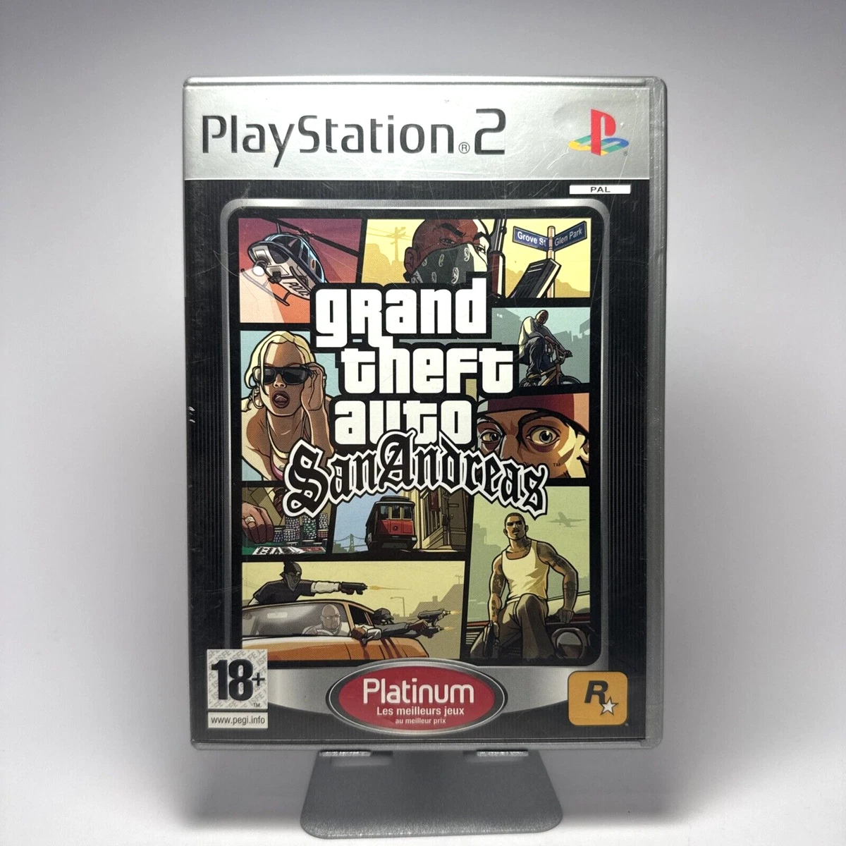 GRAND THEFT AUTO San Andreas GTA PS2 Game PAL With Manual And Map Mint Disc EUR 18,45 - IT - Foto 6