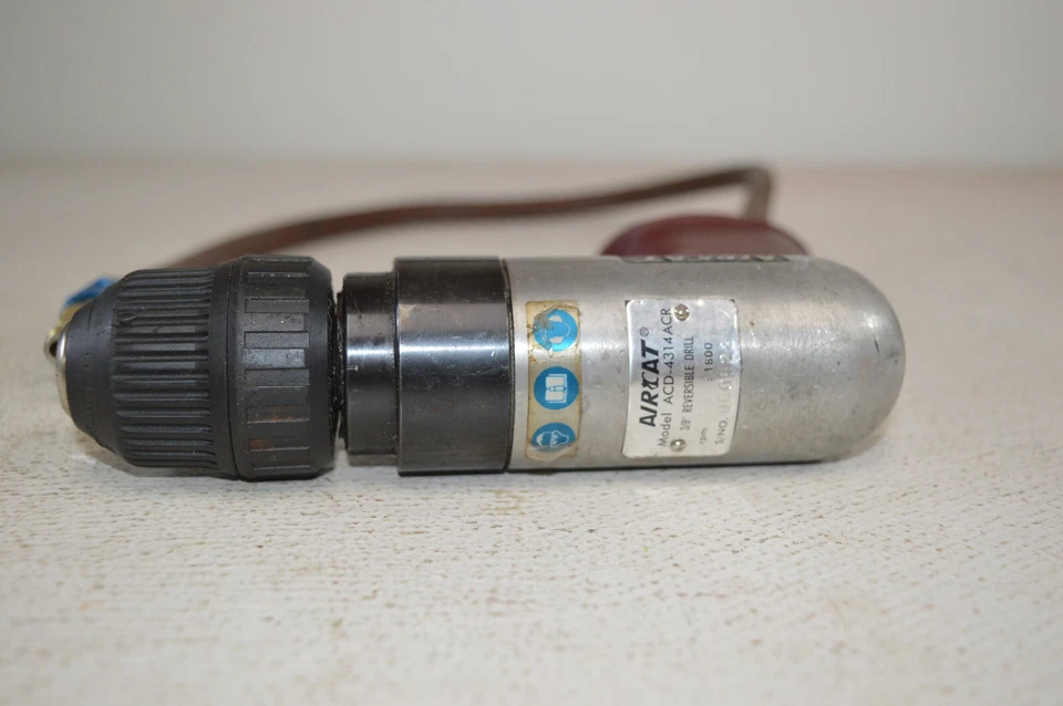 Taladro neumático reversible AIRCAT modelo ACD-4314ACR 3/8" Foto 4 de 4