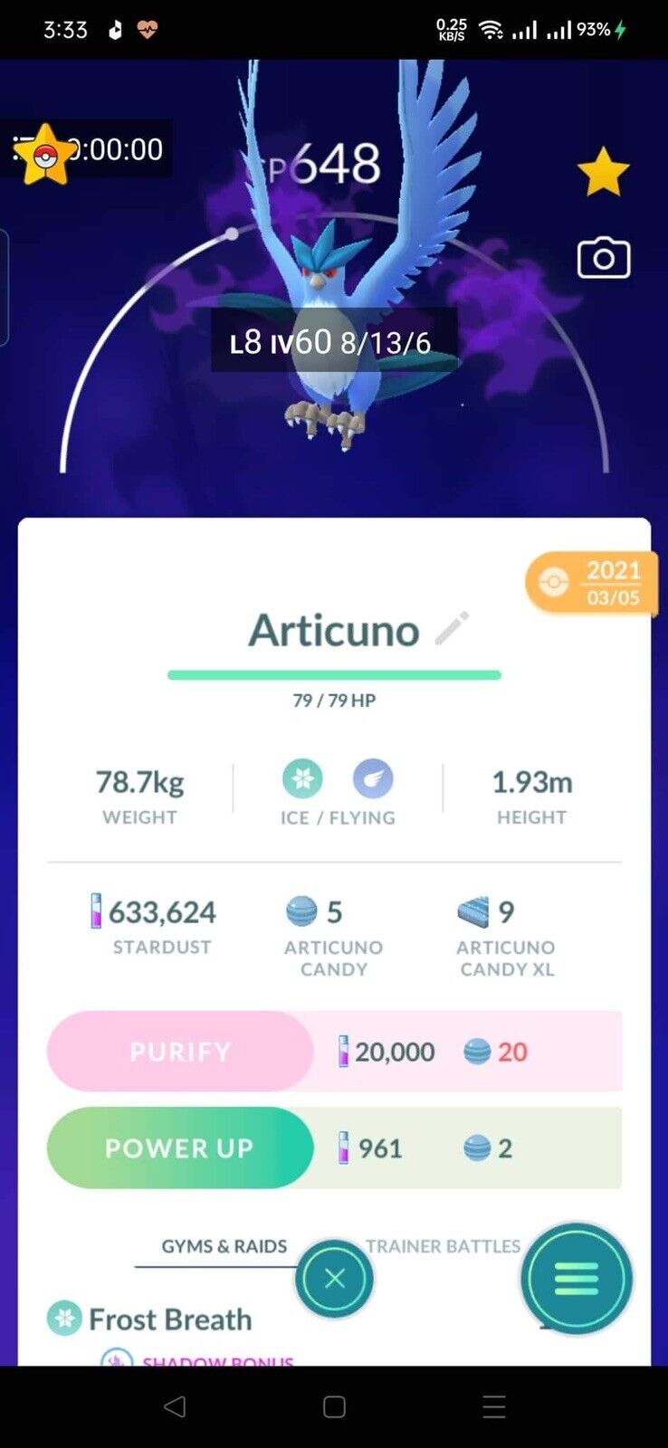 Pokémon Go: Shadow Articuno guia de ataque – Mundo Apple SJC