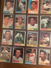 Ed Keegan 1961 Topps Baseball Card (Sale Is For One Card In Title) (6691)