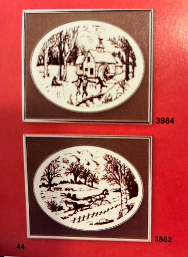 Artcraft Concepts Set of 2 Snow Scene Etching Kit - 第 1/6 張圖片