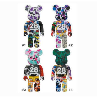 BE@RBRICK ベアブリックBAPE CAMO 28TH #2 400%