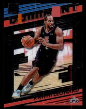 2020-21 Clearly Donruss Dominant #9 Kawhi Leonard