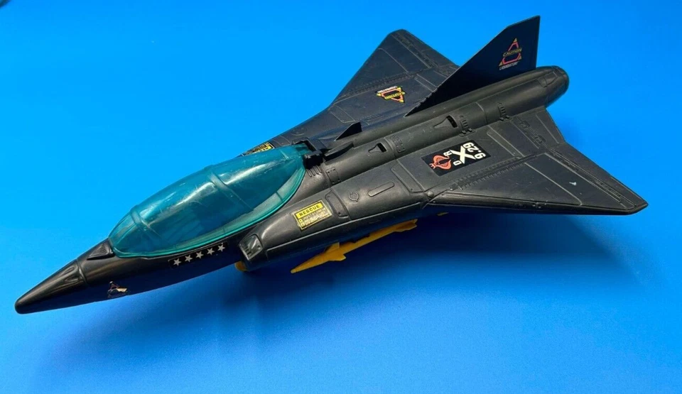 COMPLETO 1991 COBRA LIQUIDATOR GI JOE Vintage ARAH Squirt 1992 avión jet caja sin usar, en caja Foto 2 de 4