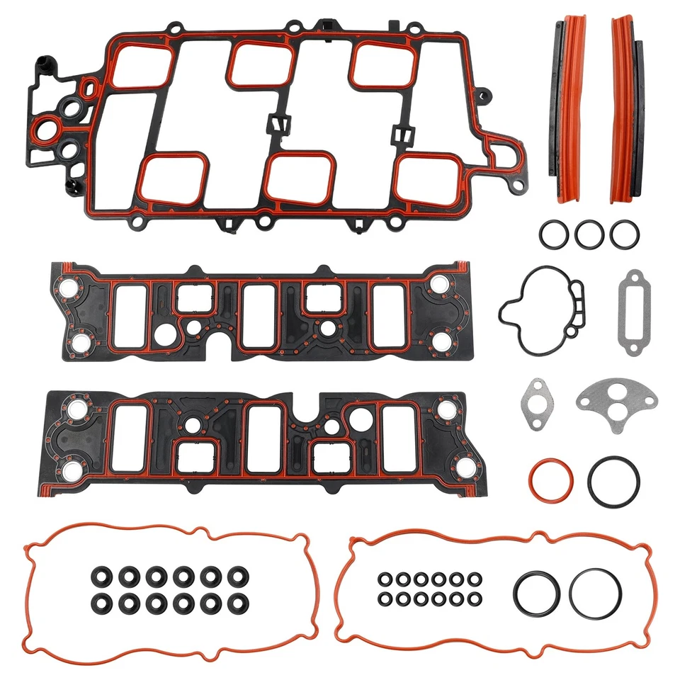 Juego de juntas de colector de admisión 3,8 para Chevy Pontiac Oldsmobile Buick Lesabre Allure Foto 2 de 4