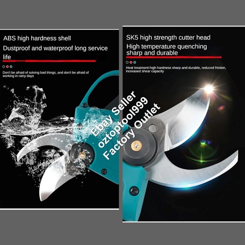 Brushless Cordless Electric Pruning Shears Scissors Pruner ForMakita 18V Battery - Picture 12 of 15