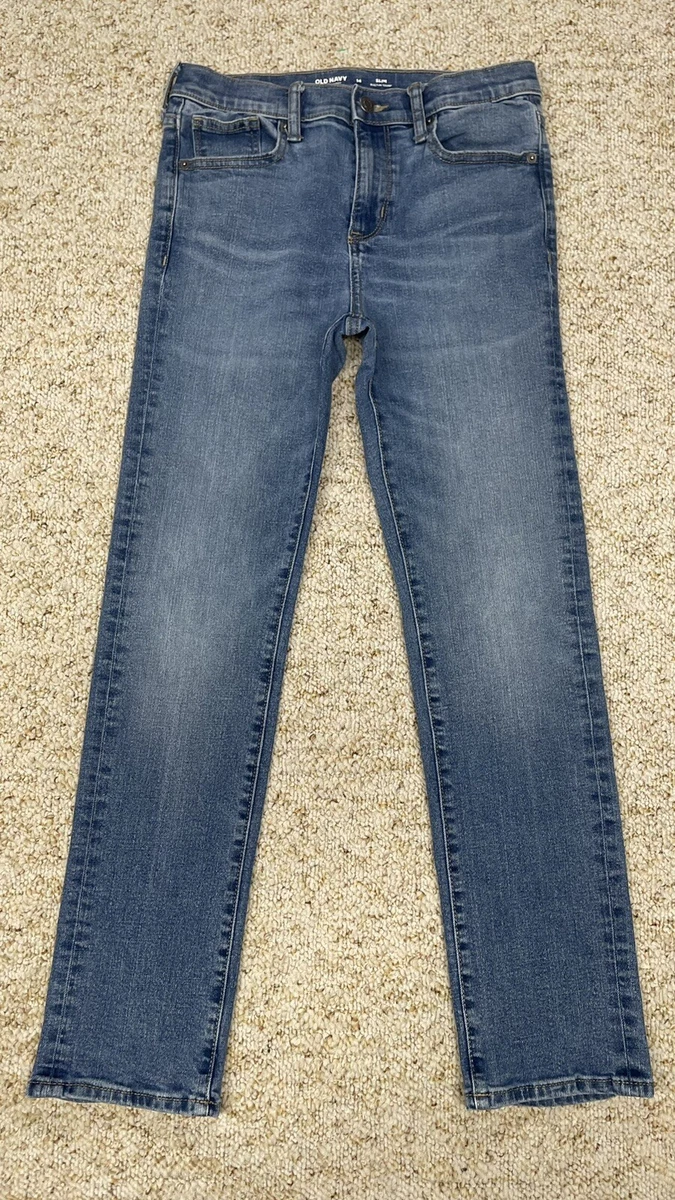 Jeans Fille Old Navy Bleu Denim - Taille 14 Regular - Occasion Très Bon état - Marque Mudd
