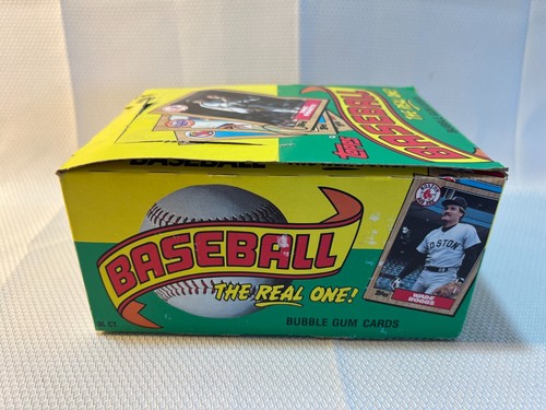 Dave Righetti Signed 1987 Topps Empty Baseball Card Hobby Box JSA - Picture 5 of 9
