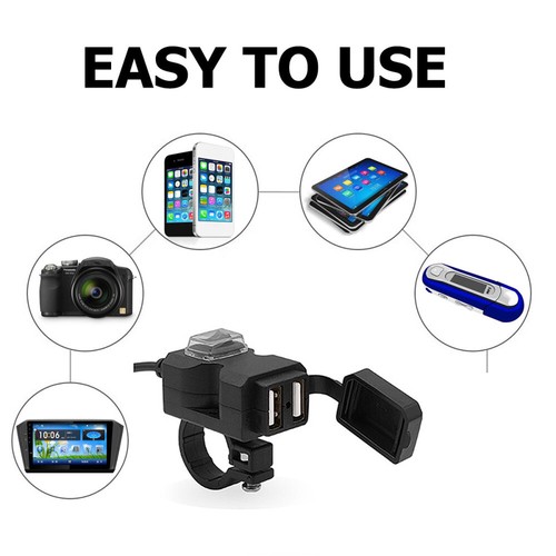 Usb Motorcycle Charger Mobile Phone Connector for Accessories Power Adapter - 第 7/12 張圖片