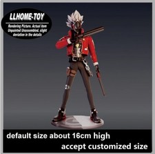 Game Billy the Kid Robot Guns Resin 3D Print GK Figure DIY Model Unpainted